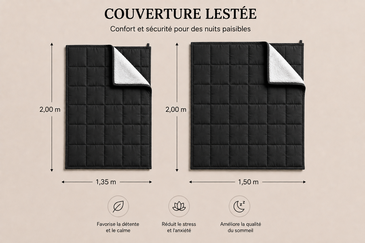 Couverture lestée 7kg | Nuvéa
