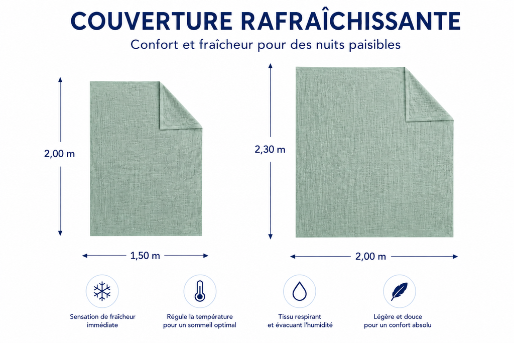 Couverture rafraichissante | Alba