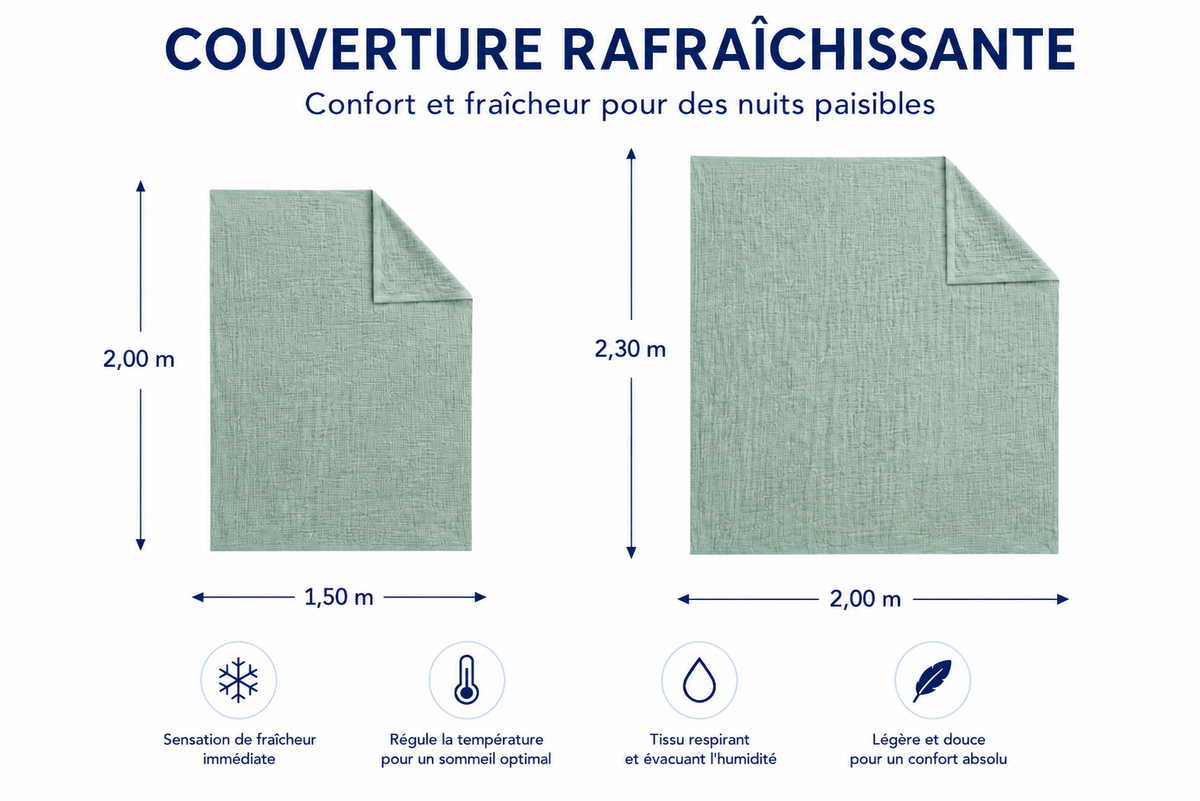 Couverture rafraichissante | Alba