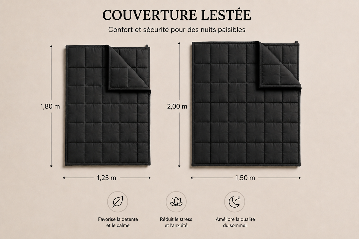 Couverture lestée 6kg | Lestia